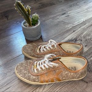MICHAEL Michael Kors Logo Print Lace-Up Sneakers